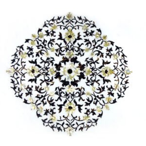 Marble Inlay Coffee Table